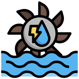 Hydro power icon