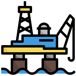 Offshore platform icon