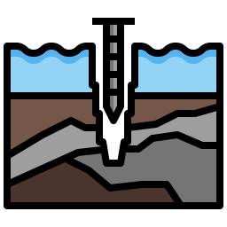 Oil drill icon