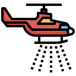 helicóptero icono