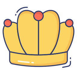 królewska korona ikona
