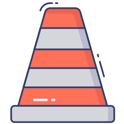 Traffic sign icon