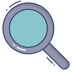 Magnifying glass icon