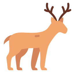 cerf Icône