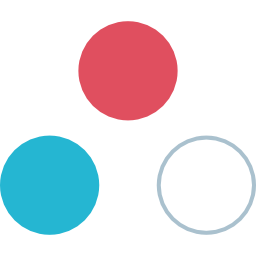 cercles de couleur Icône