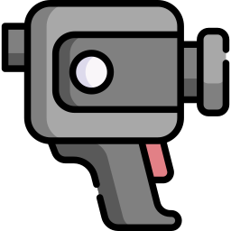 camara de video icono