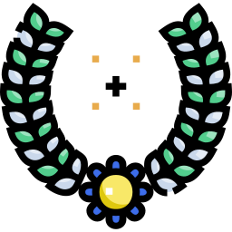 corona de laureles icono