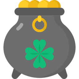 Gold pot icon