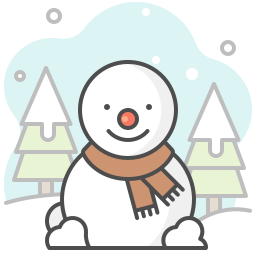 sneeuwman icoon