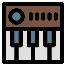 elektrisches klavier icon