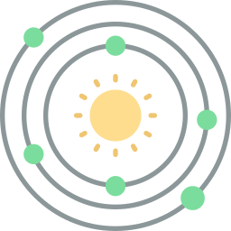 sistema solare icona