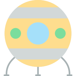 Space shelter icon