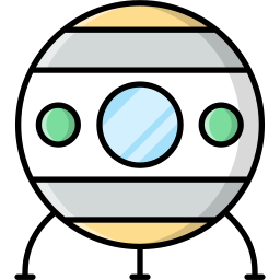 refugio espacial icono