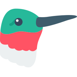 colibrí icono