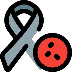 cinta de cáncer icono