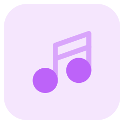 Music note icon