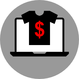 Clothing store icon