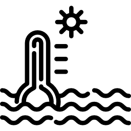 ciepła woda ikona