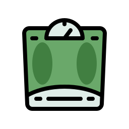 Weighing scale icon