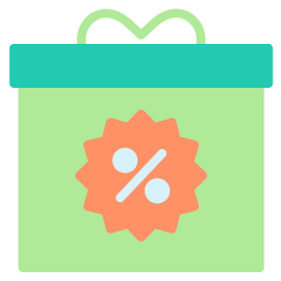 Gift box icon