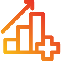 gráfico de barras icono