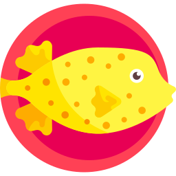 Yellow boxfish icon