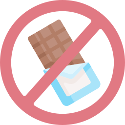 No chocolate icon