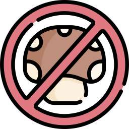 No mushroom icon