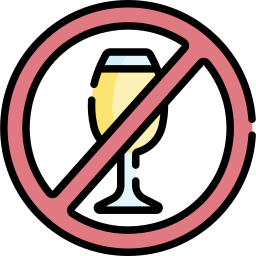 No alcohol icon