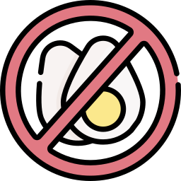 geen eieren icoon