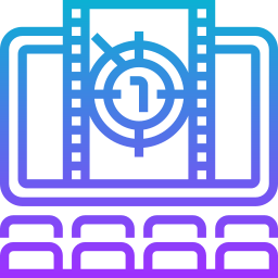 Movie frame icon