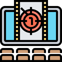 Movie frame icon