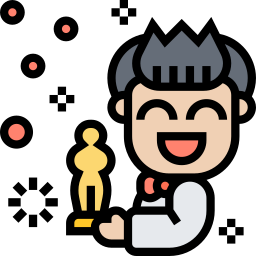 Oscar award icon