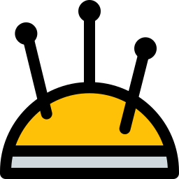 Pin cushion icon