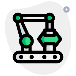 Robotic machine icon