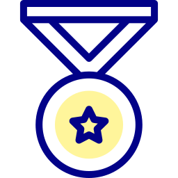 médaille Icône