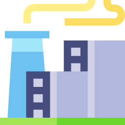 Oil refinery icon