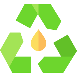 recyclé Icône