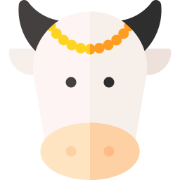 mucca sacra icona