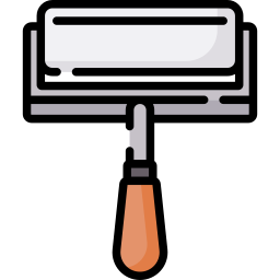 Roller paint icon