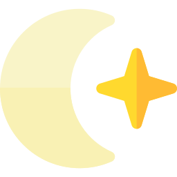 media luna icono
