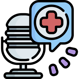 Health podcast icon