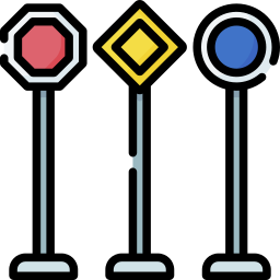 znak drogowy ikona