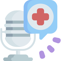 Health podcast icon