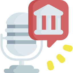 Government podcast icon