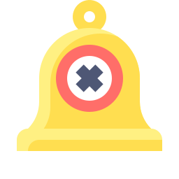 Alarm bell icon