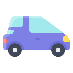 Eco car icon