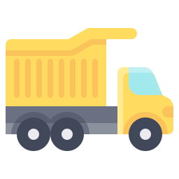 Dump truck icon