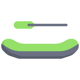 Inflatable boat icon