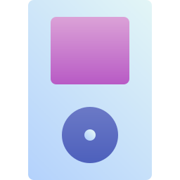 reproductor de mp3 icono